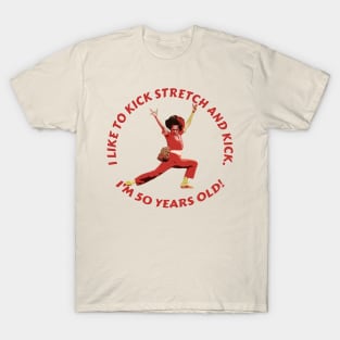 Sally Omalley - i like to kick stretch and kick T-Shirt